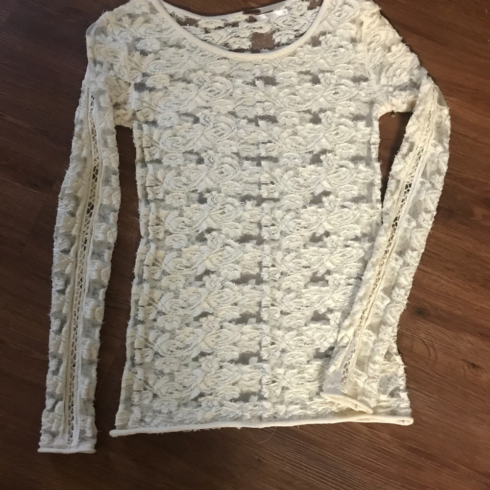 Free People Long Sleeve  Top XS
